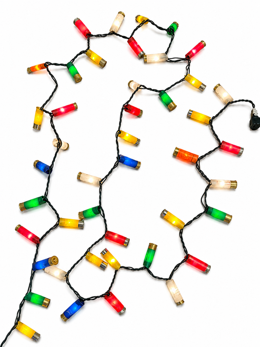 Shotgun Shell Christmas Lights