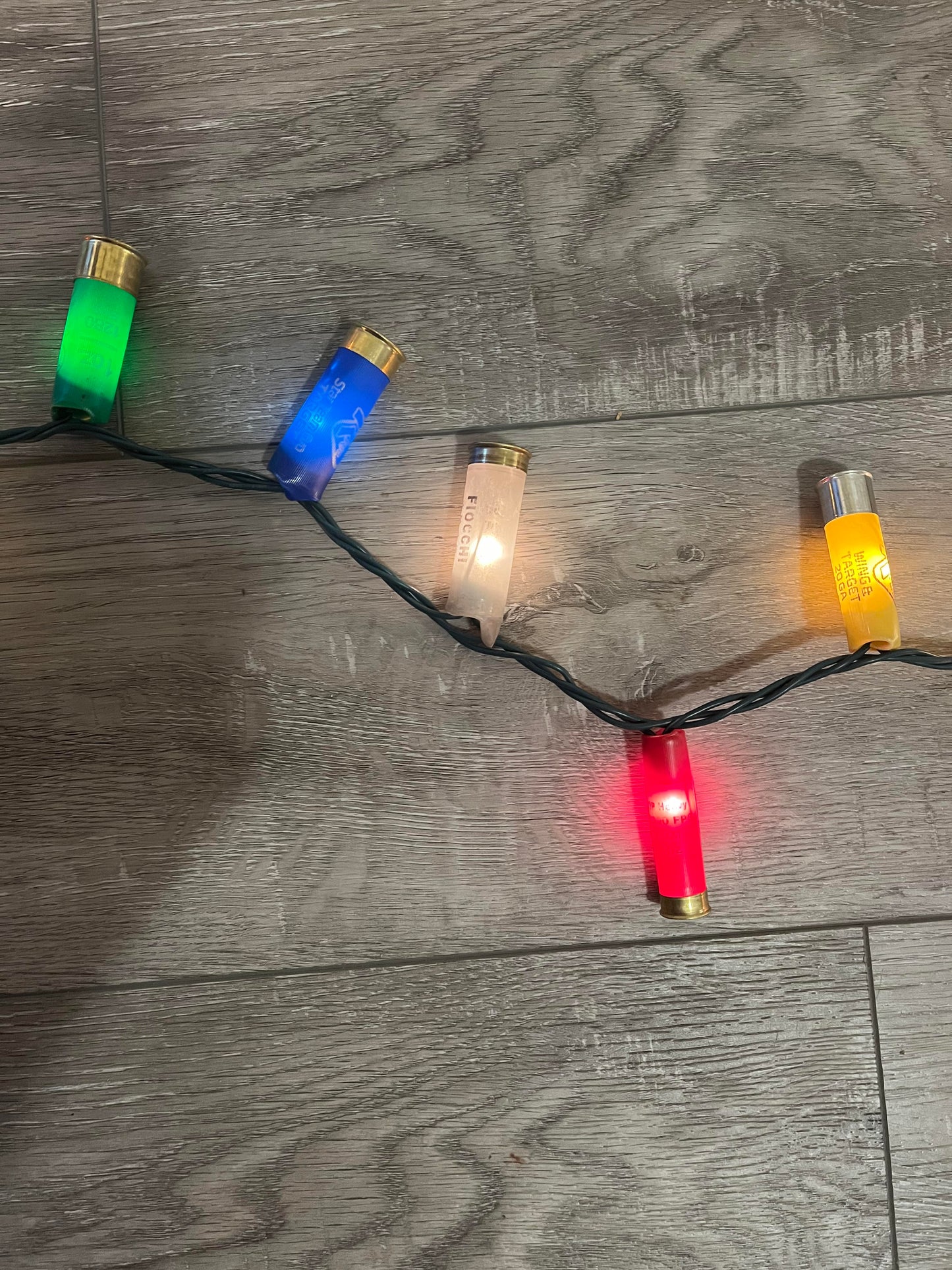 Shotgun Shell Christmas Lights