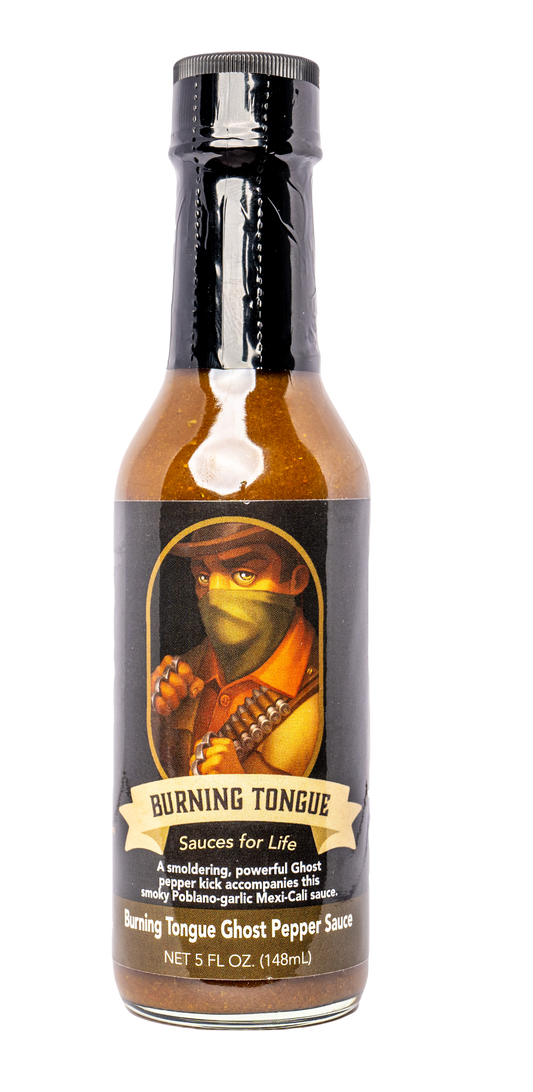 Burning Tongue Ghost Pepper Sauce - 5oz