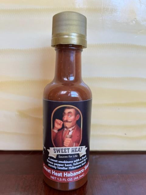 Sweet Heat Habanero Sauce 1.5 oz - Travel Size